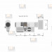 BO 04 MK N 40/50 Цилиндровый механизм ключ-вертушка матовый никель
