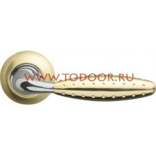 Дверная ручка раздельная Dorado LD32-1SG/CP-1 матовое золото/никель