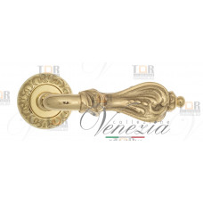 Дверная ручка Venezia "FLORENCE" D4 полированная латунь
